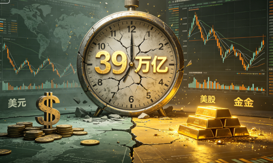 美债突破 39 万亿美元!全球央行增持黄金,美元信用迎来重新定价